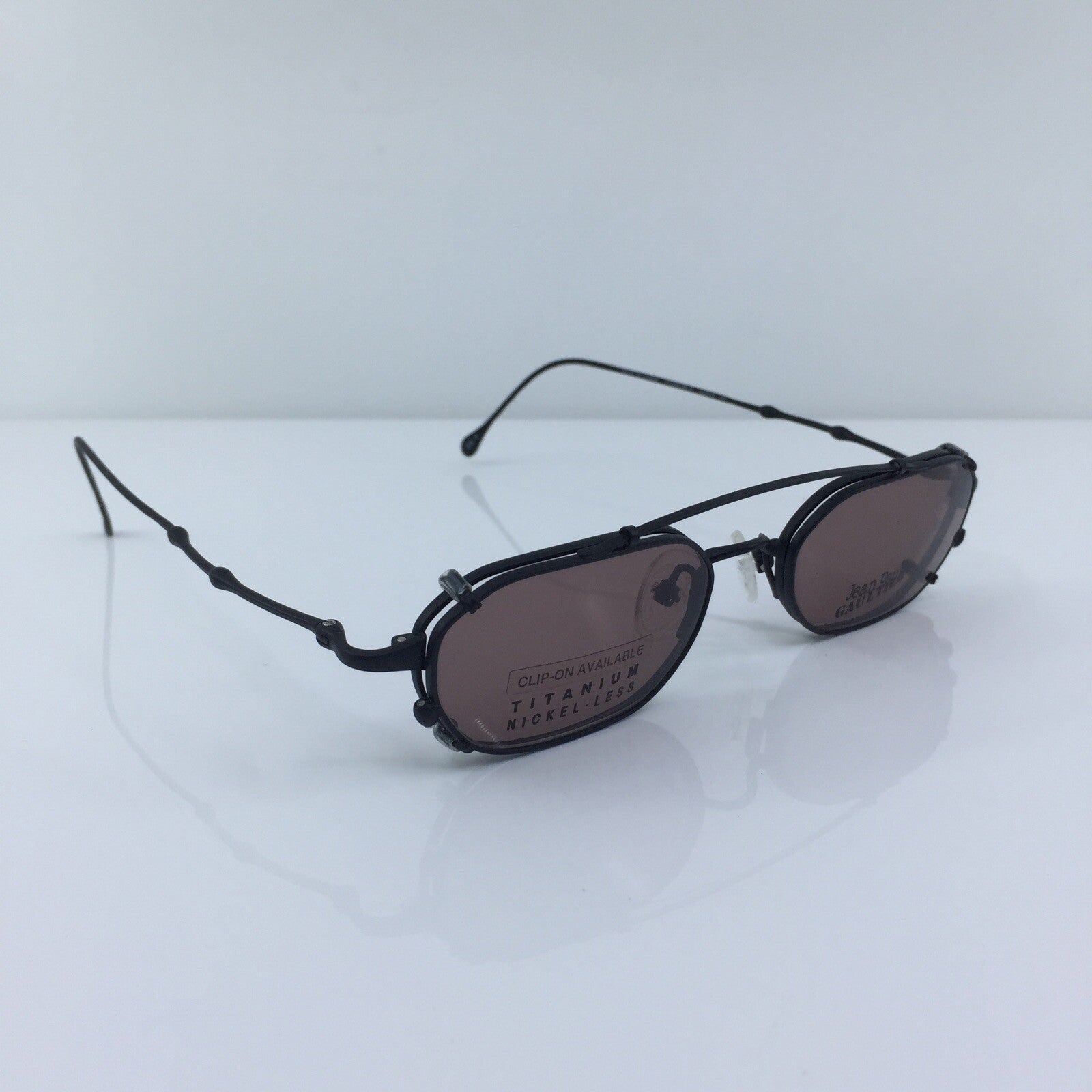 Vintage Jean Paul Gaultier JPG 55-0019 Gold Eyeglasses - Super Vision Optical