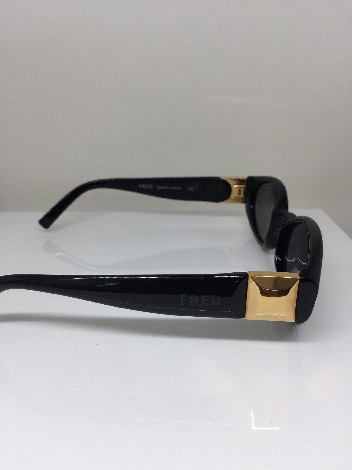 Vintage Fred Lunettes Fred CUT S2 Black Sunglasses - Super Vision Optical