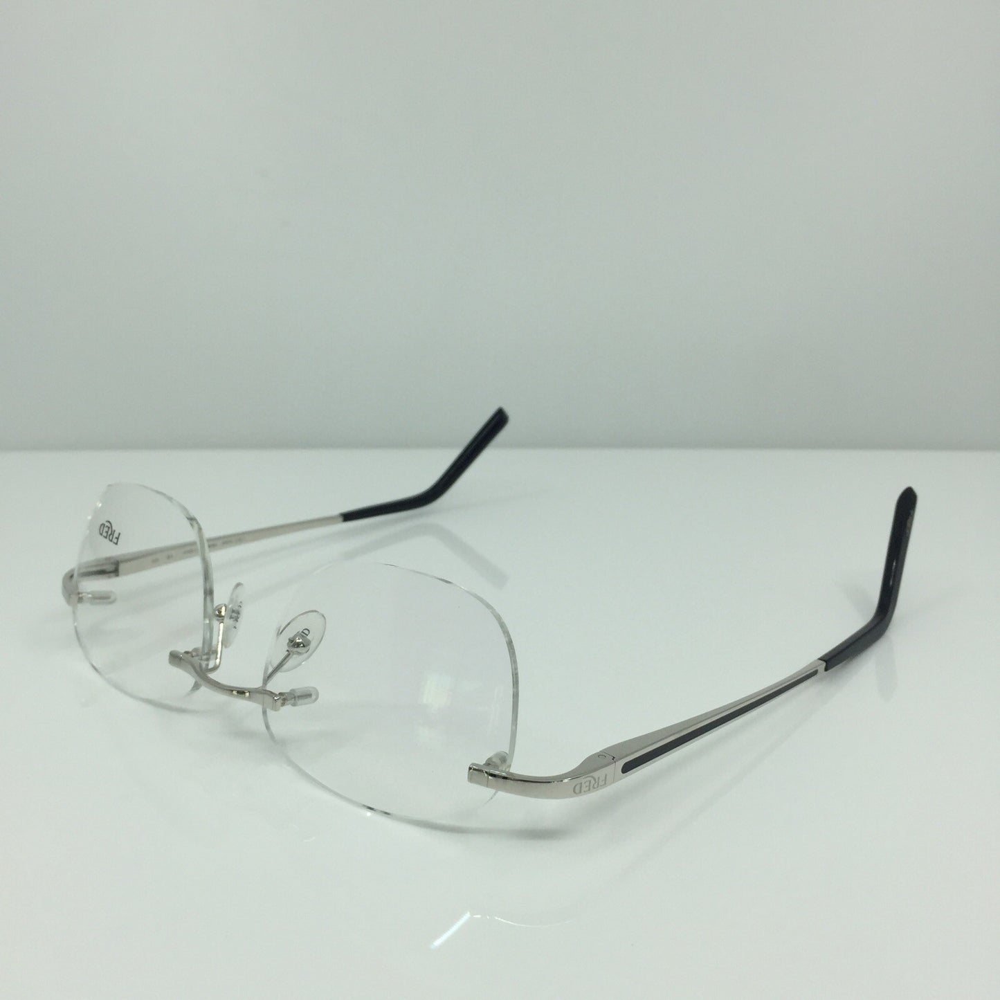 Vintage Fred Lunettes Hauban F5 Black Eyeglasses - Super Vision Optical