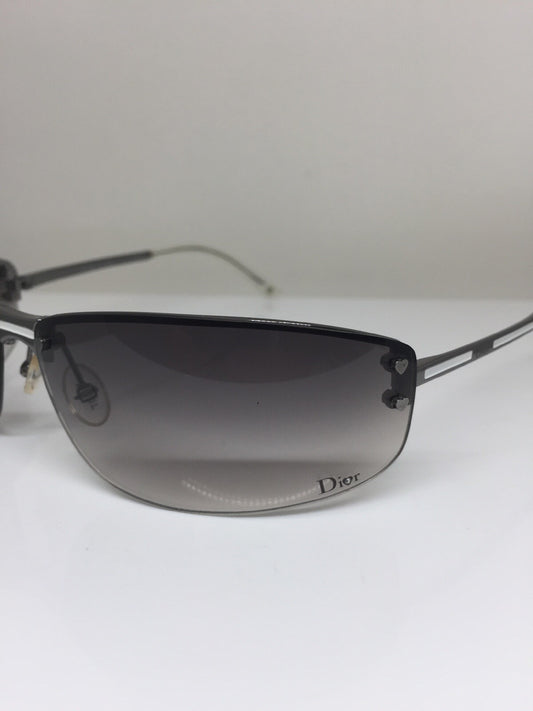Vintage Christian Dior DIORCHARM 2 Gunmetal Sunglasses - Super Vision Optical