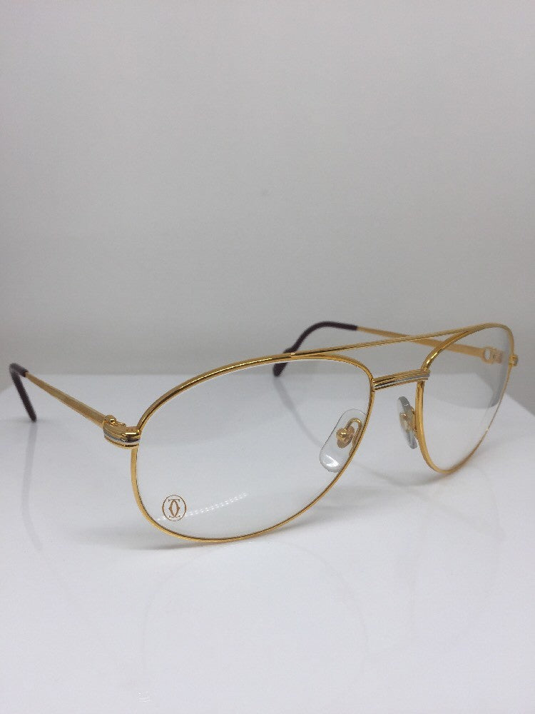 Vintage Cartier Louis Cartier Driver Gold Eyeglasses - Super Vision Optical