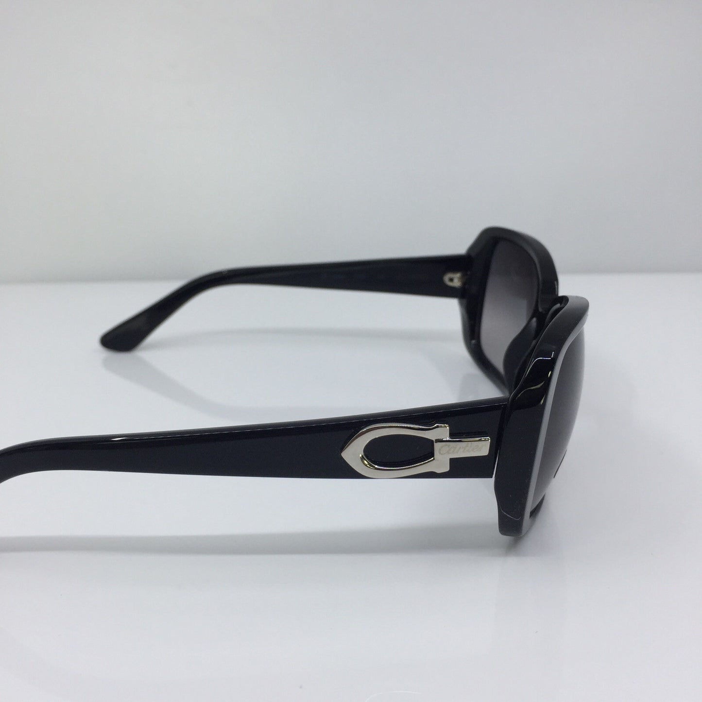 Vintage Cartier T8200608 Black Sunglasses - Super Vision Optical