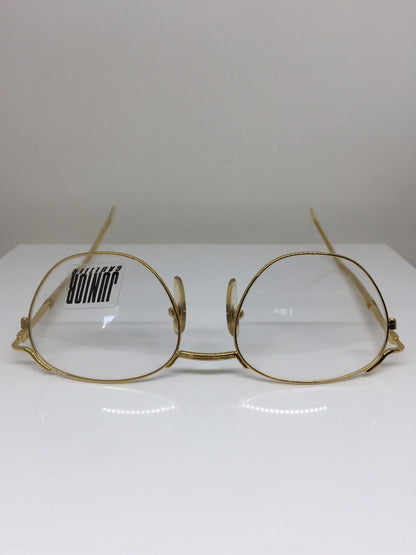 Vintage Jean Paul Gaultier JPG 57-2276 Gold Sunglasses - Super Vision Optical