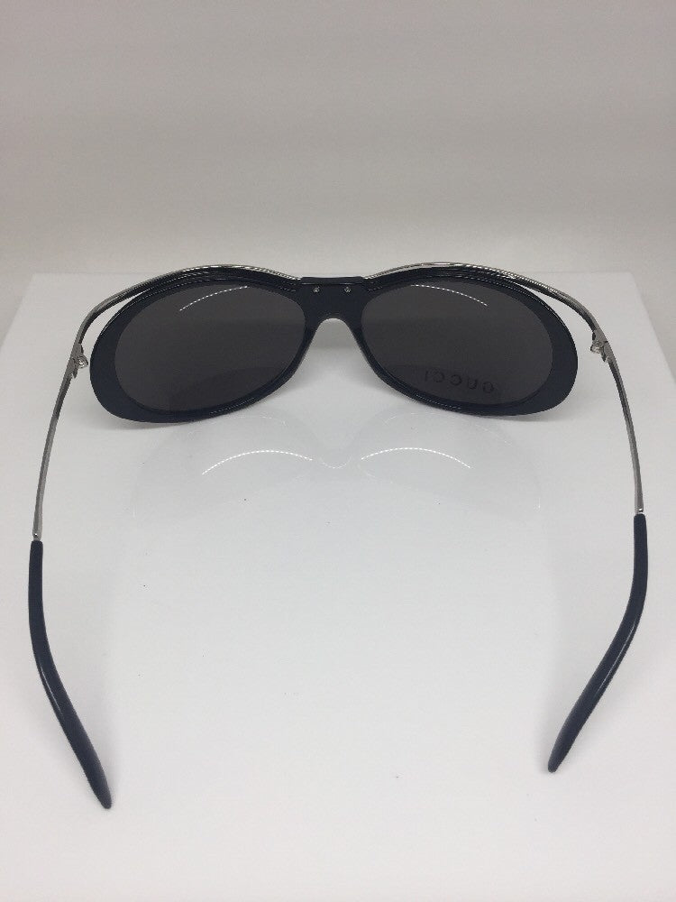 Vintage Gucci GG 2485/S Silver Sunglasses - Super Vision Optical