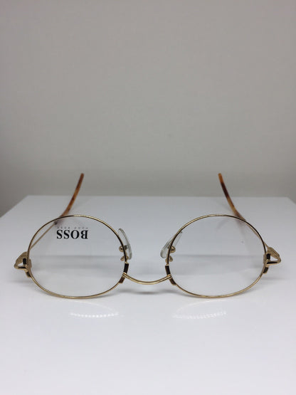 Vintage Hugo Boss HB 4708 Gold Sunglasses - Super Vision Optical