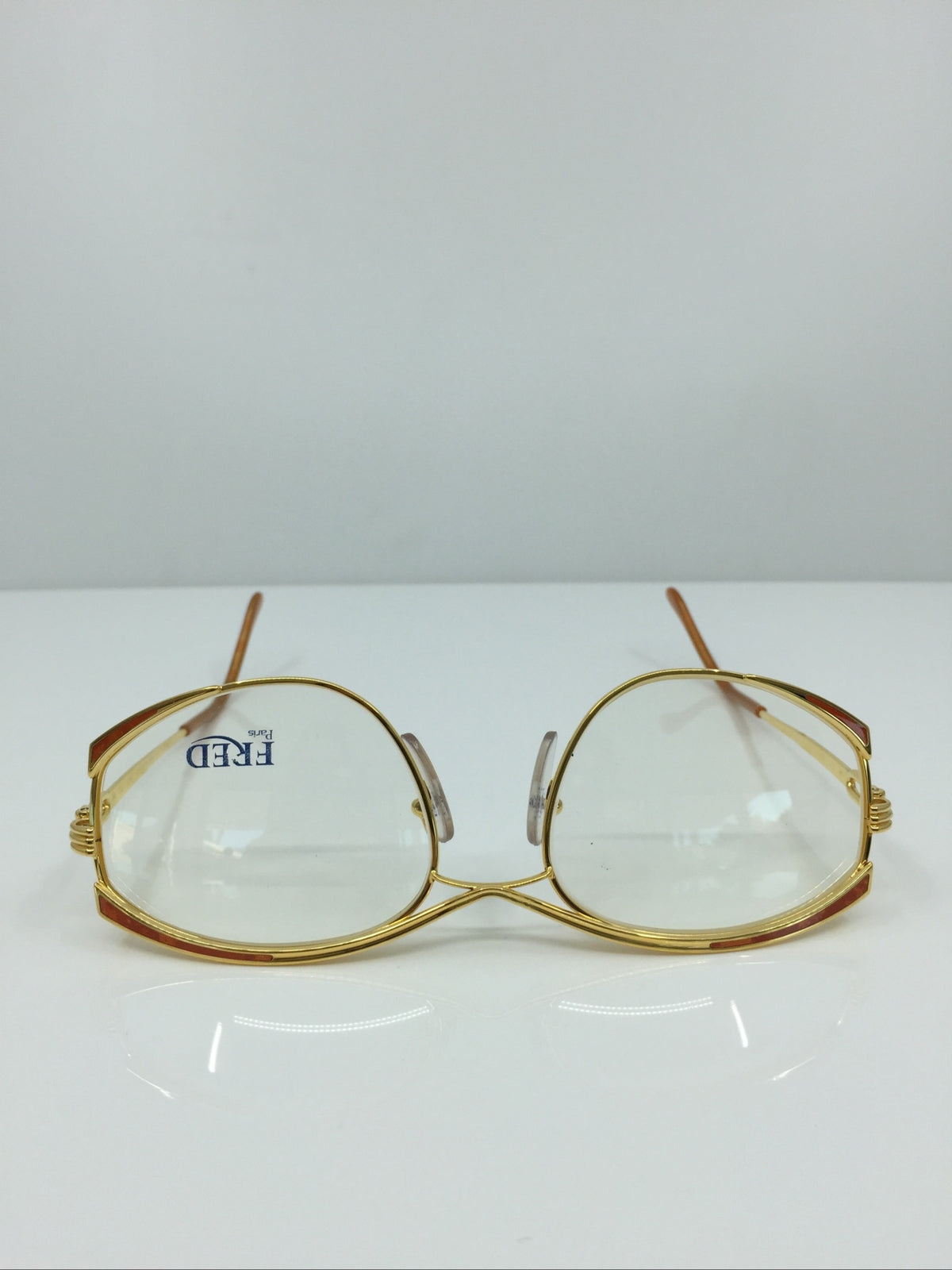 Vintage FRED Lunettes Paris Joyau Gold Eyeglasses - Super Vision Optical