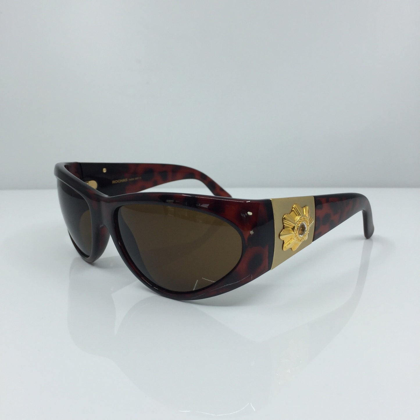 Vintage Rochas Paris ROCHAS PARIS 9031 Tortoise Sunglasses - Super Vision Optical