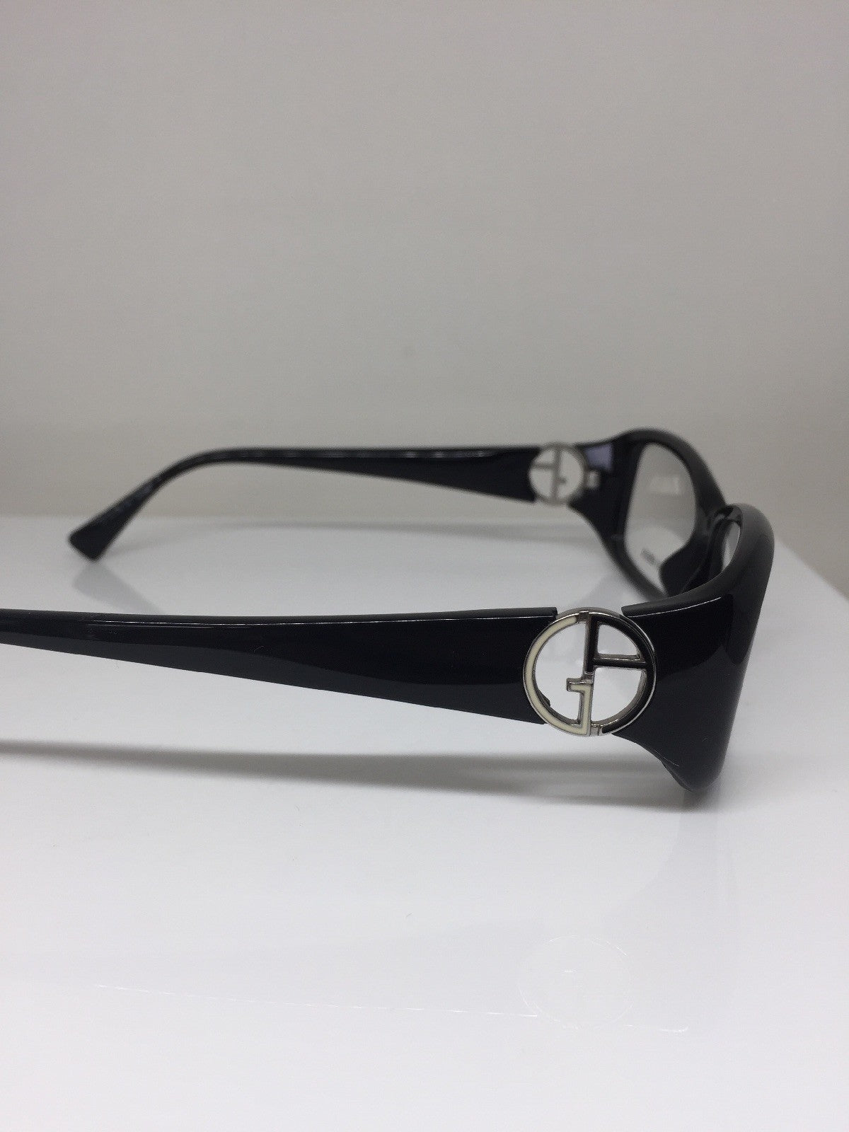 Vintage Giorgio Armani GA 589 Black Eyeglasses - Super Vision Optical
