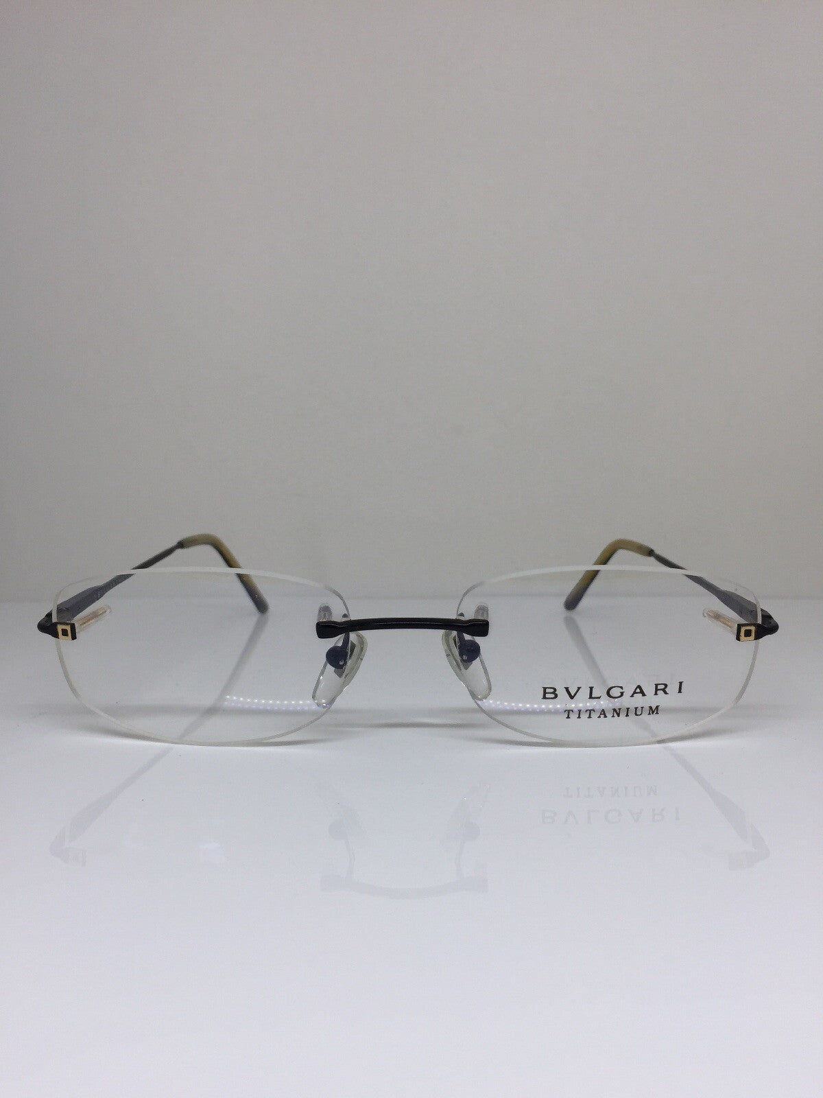 Vintage Bvlgari BVL 134-T Black Eyeglasses - Super Vision Optical