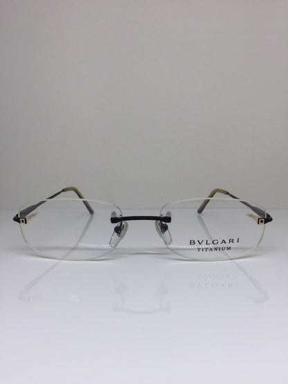 Vintage Bvlgari BVL 134-T Black Eyeglasses - Super Vision Optical