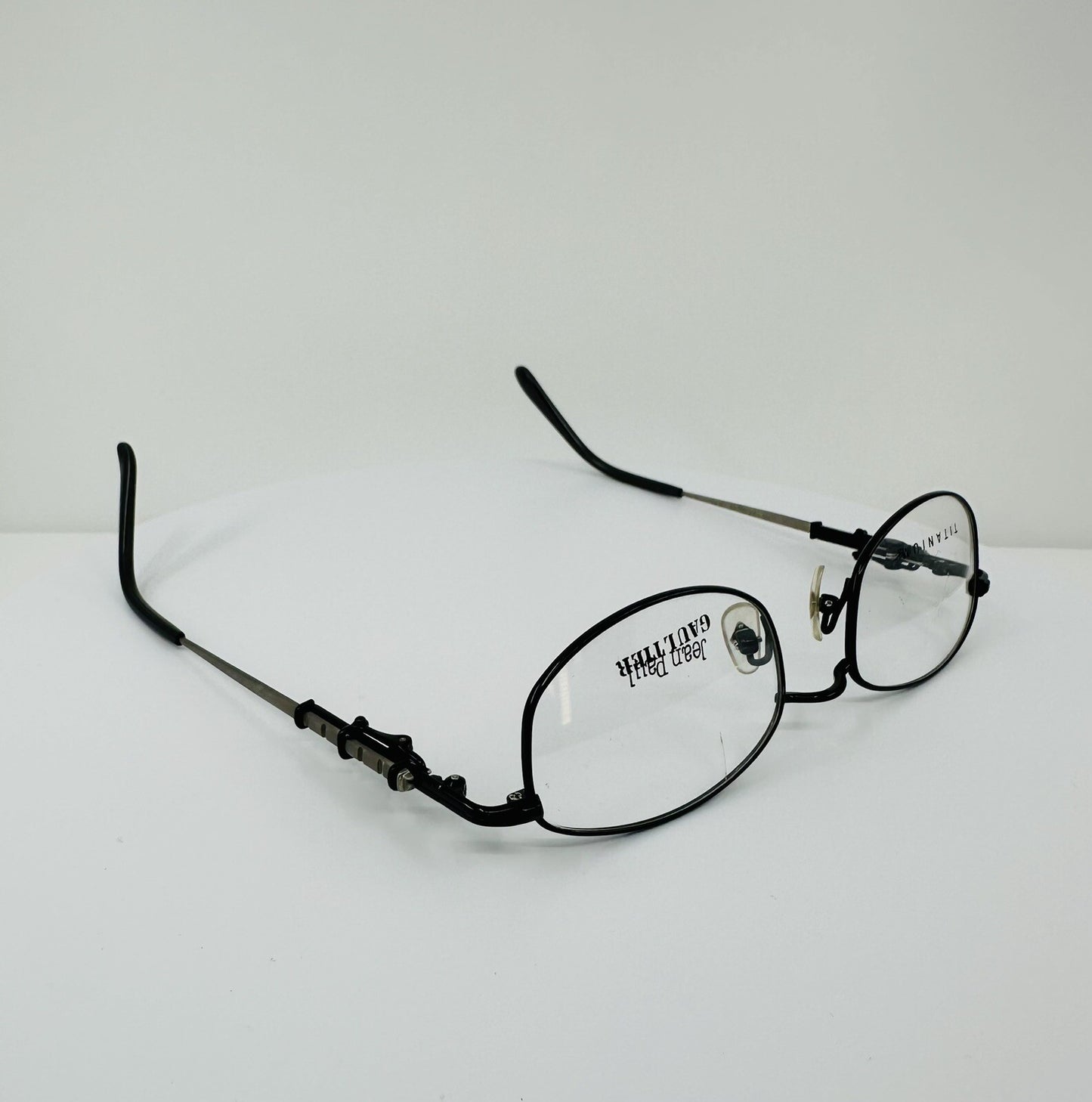 Vintage Jean Paul Gaultier JPG 55-0040 Black Sunglasses - Super Vision Optical