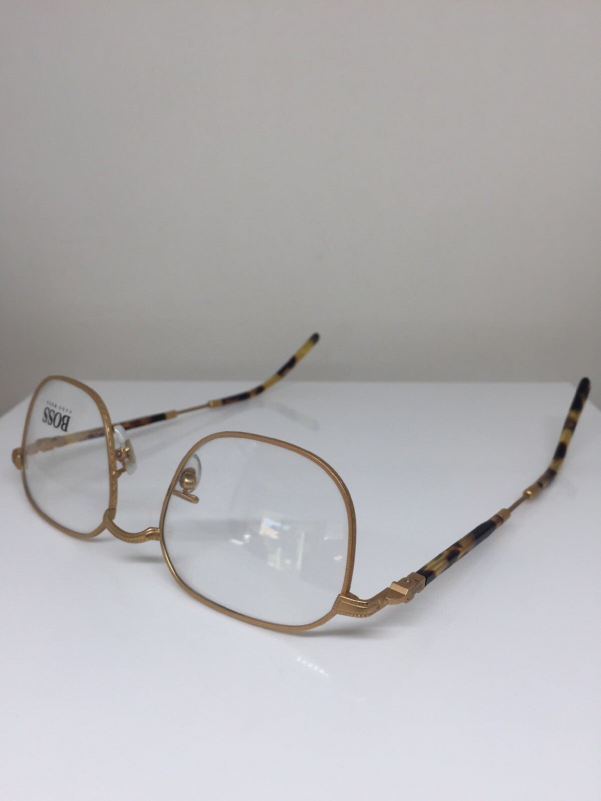 Vintage Hugo Boss HB 4706 Gold Sunglasses - Super Vision Optical