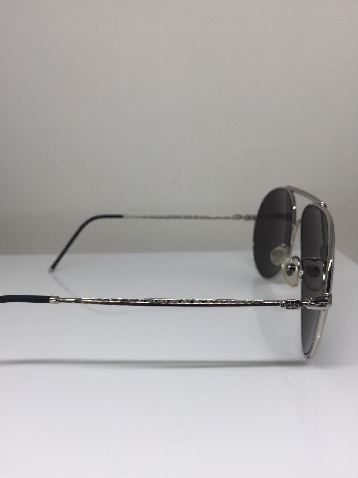 Vintage Hugo Boss 5198 Silver Sunglasses - Super Vision Optical