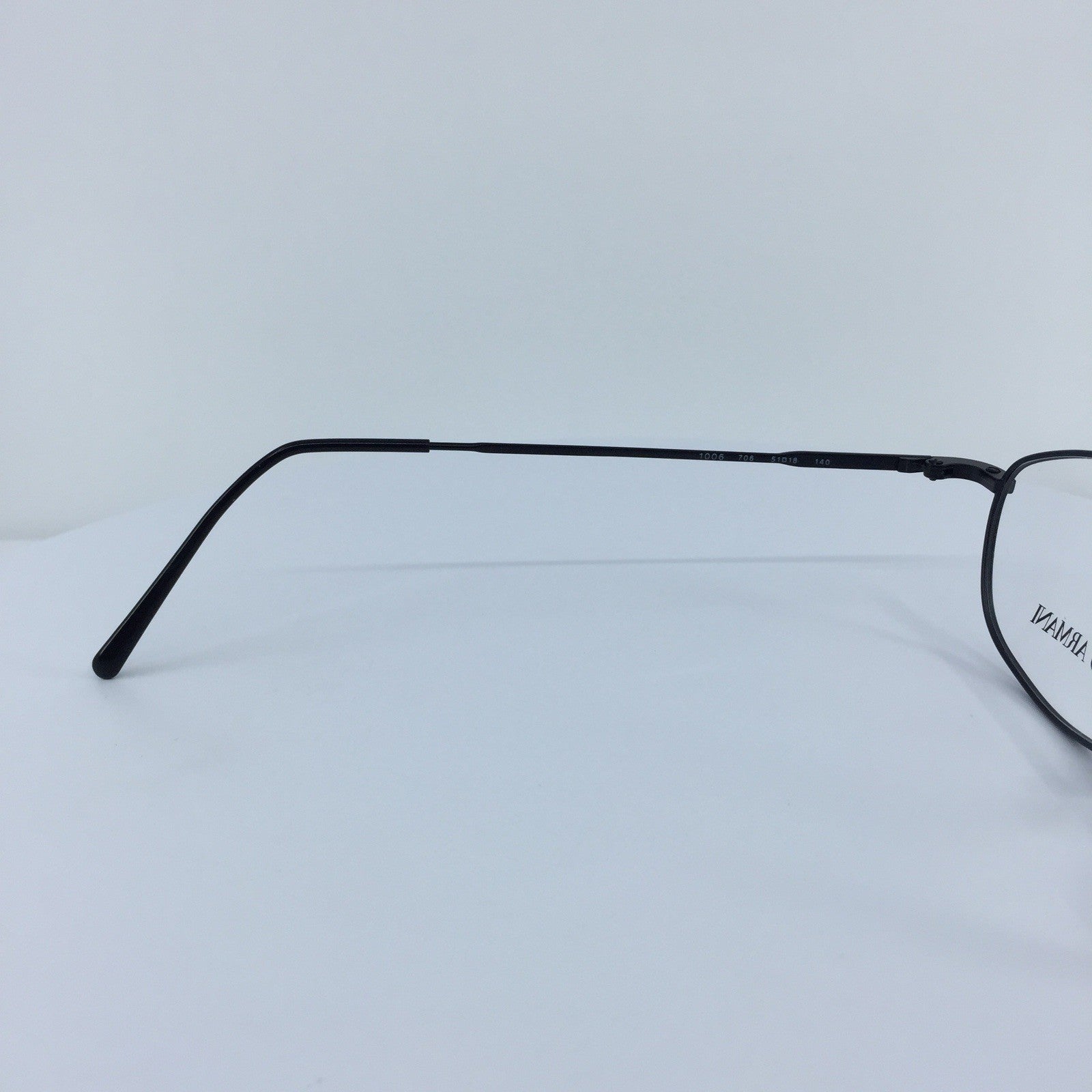 Vintage Giorgio Armani GA 1006 Black Eyeglasses - Super Vision Optical