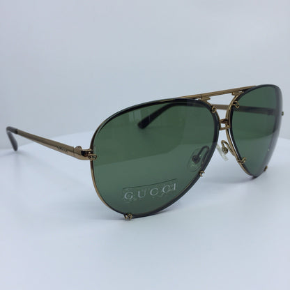 Vintage Gucci GG 1687/S Gold Sunglasses - Super Vision Optical