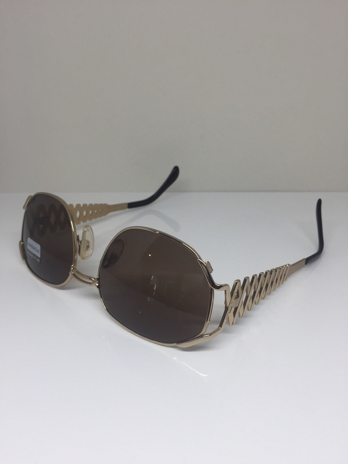 Vintage Saint Laurent YSL 6031 Gold Sunglasses - Super Vision Optical