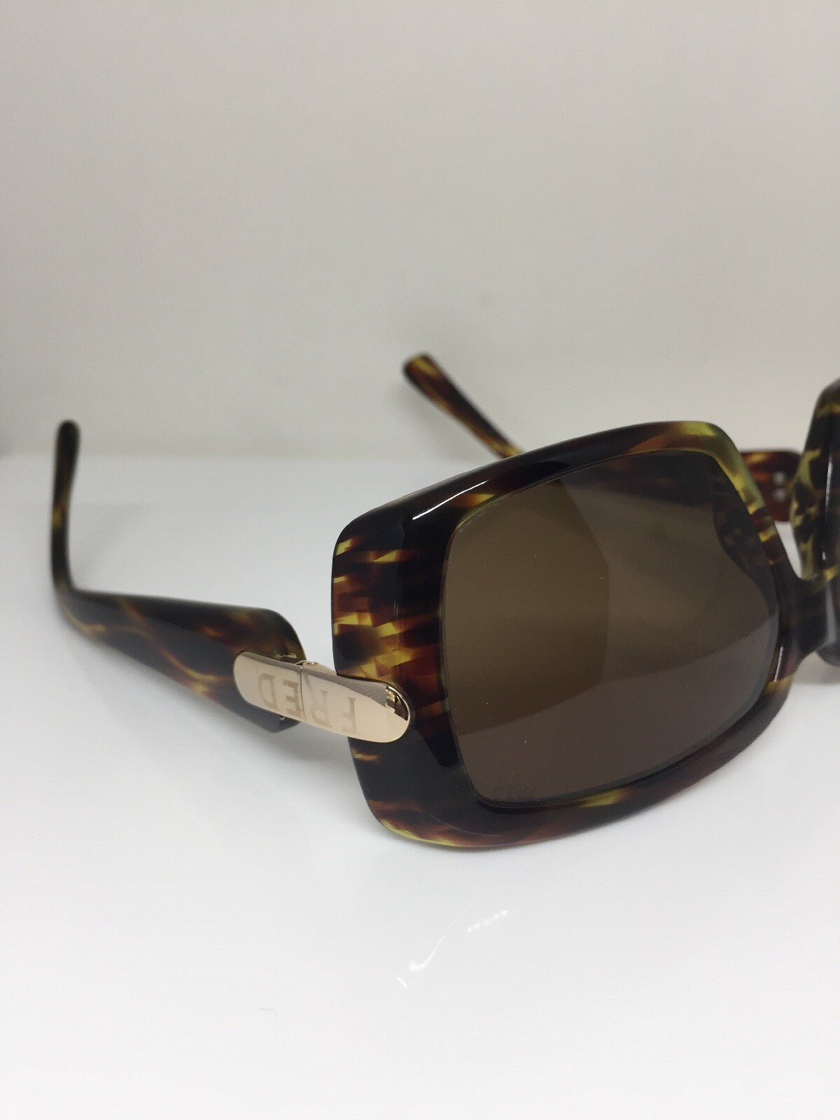 Vintage Fred Lunettes Marie Galante C3 Brown Sunglasses - Super Vision Optical