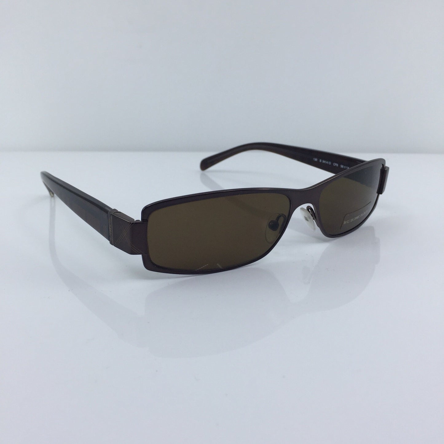 Vintage Burberry B 9414/S Brown Sunglasses - Super Vision Optical