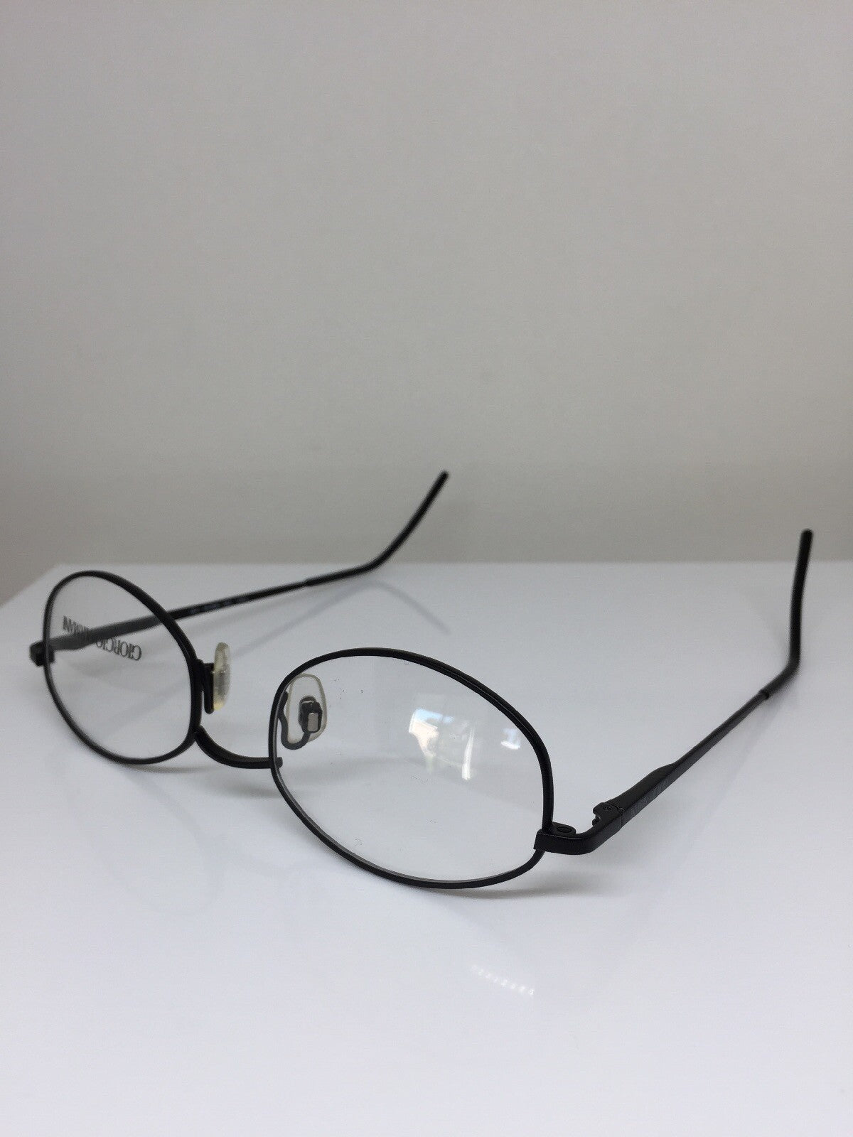 Vintage Giorgio Armani GA 1031 Black Eyeglasses - Super Vision Optical