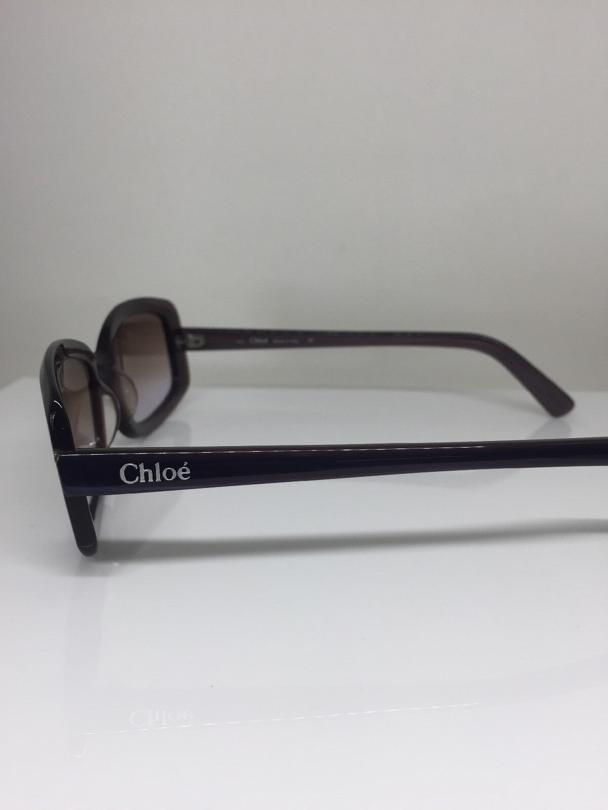 Vintage Chloé Chle 53 Sunglasses Purple Sunglasses - Super Vision Optical