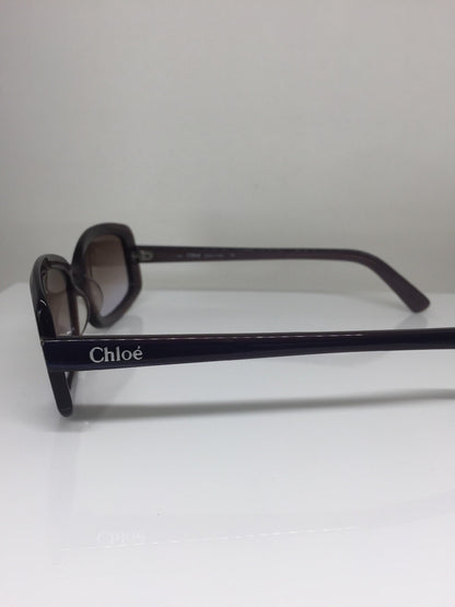 Vintage Chloé Chle 53 Sunglasses Purple Sunglasses - Super Vision Optical