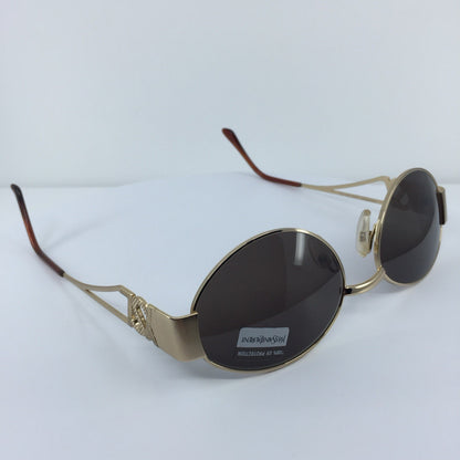 Vintage Saint Laurent YSL 6039 Gold Sunglasses - Super Vision Optical