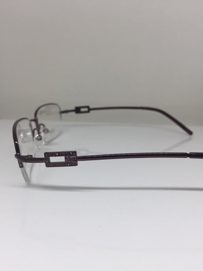 Vintage Gucci GG 2710 STRASS Purple Eyeglasses - Super Vision Optical