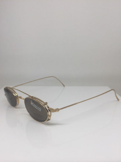 Vintage Calvin Klein Classic Edition C5 Gold Sunglasses - Super Vision Optical