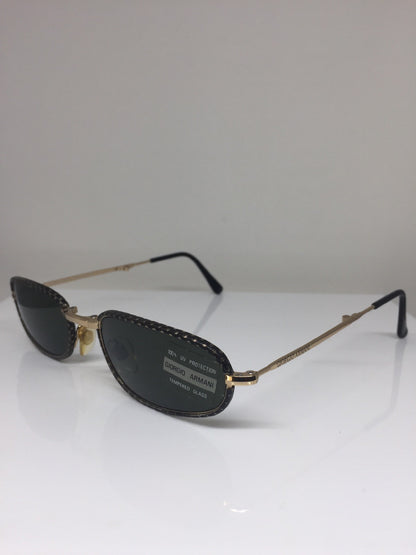 Vintage Giorgio Armani GA 624 Gold Sunglasses - Super Vision Optical
