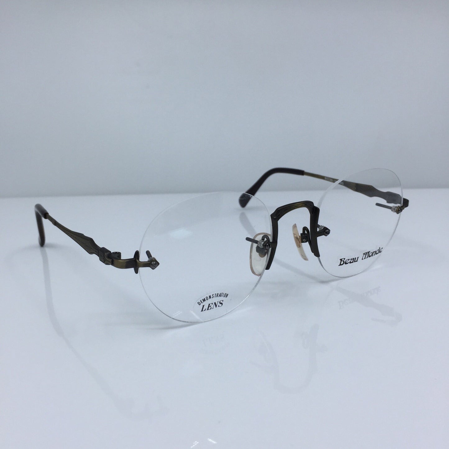 Vintage Beau Monde Collection Westbury Gold Eyeglasses - Super Vision Optical