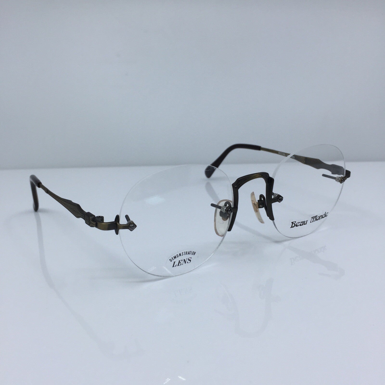 Vintage Beau Monde Collection Westbury Gold Eyeglasses - Super Vision Optical
