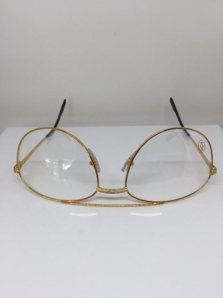 Vintage Cartier Louis Cartier Driver Gold Eyeglasses - Super Vision Optical
