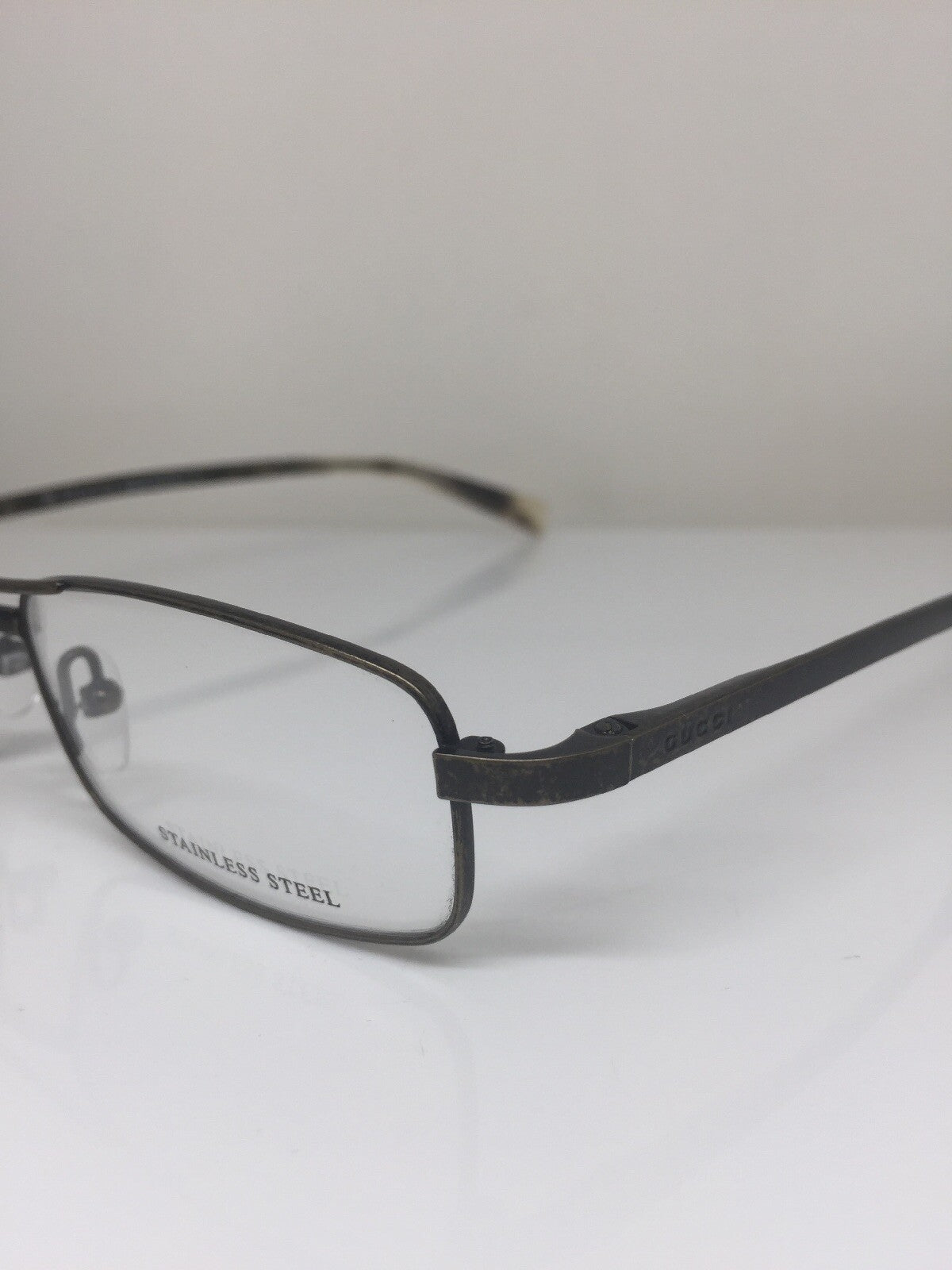 Vintage Gucci GG 1706 Brown Eyeglasses - Super Vision Optical