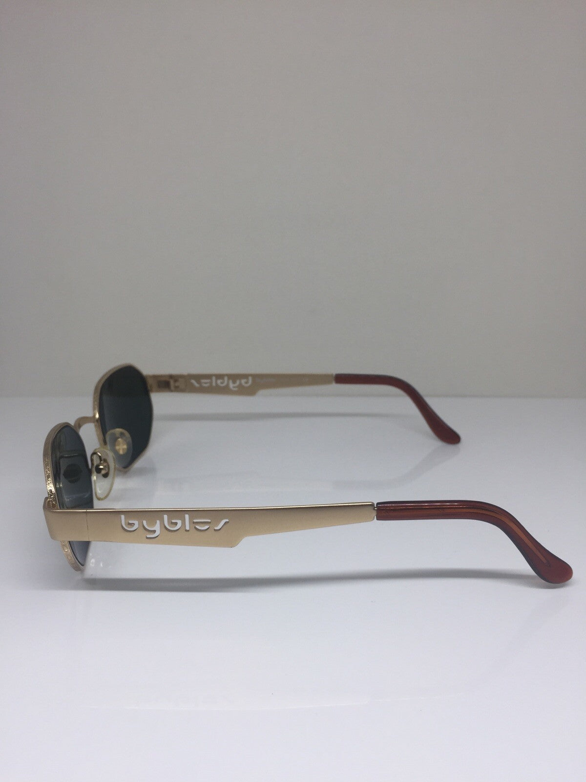 Vintage Byblos B 611-S Gold Sunglasses - Super Vision Optical