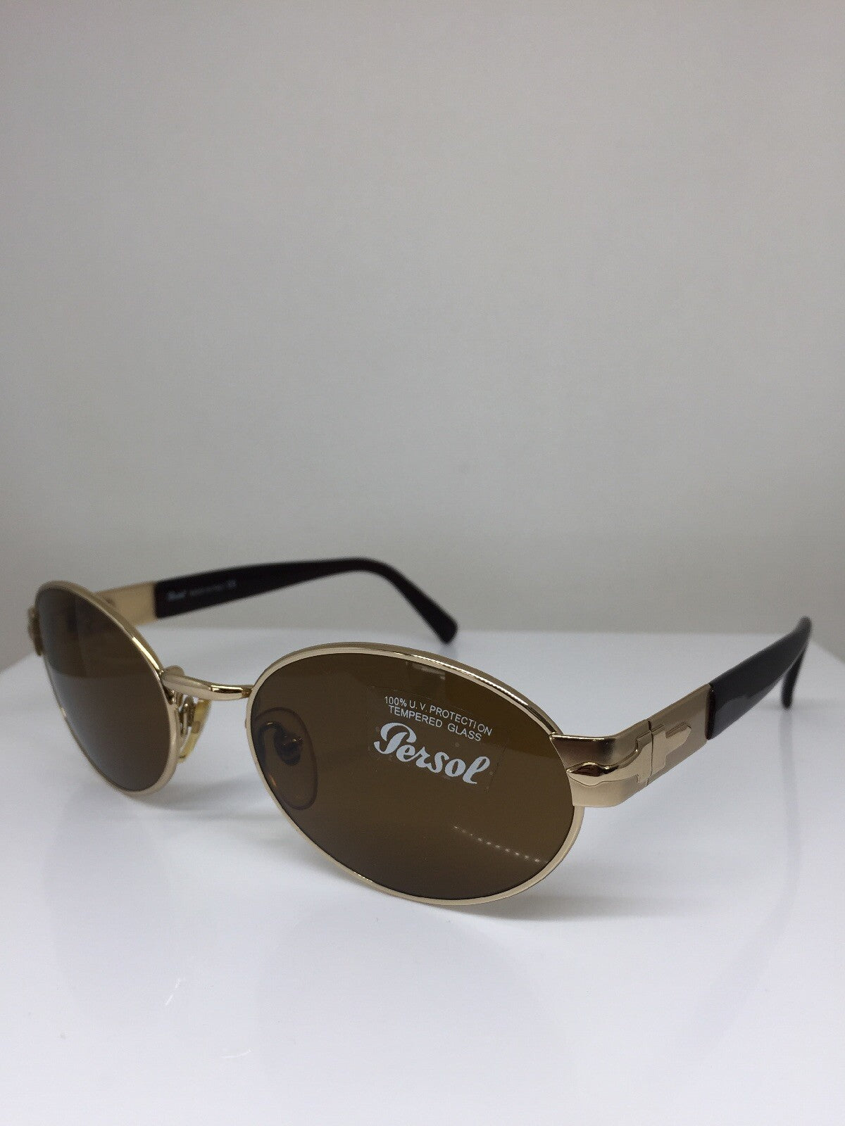 Vintage Persol PE 2058-S Gold Sunglasses - Super Vision Optical