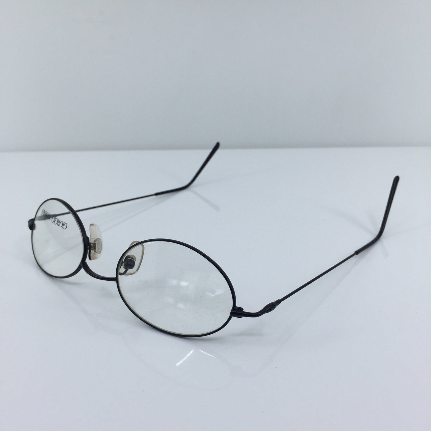 Vintage Giorgio Armani GA 1020 Black Eyeglasses - Super Vision Optical