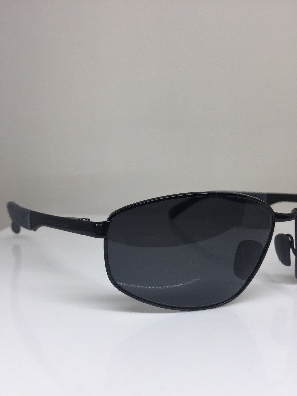 Vintage Giorgio Armani GA 1514, AR 1514 Gunmetal Sunglasses - Super Vision Optical