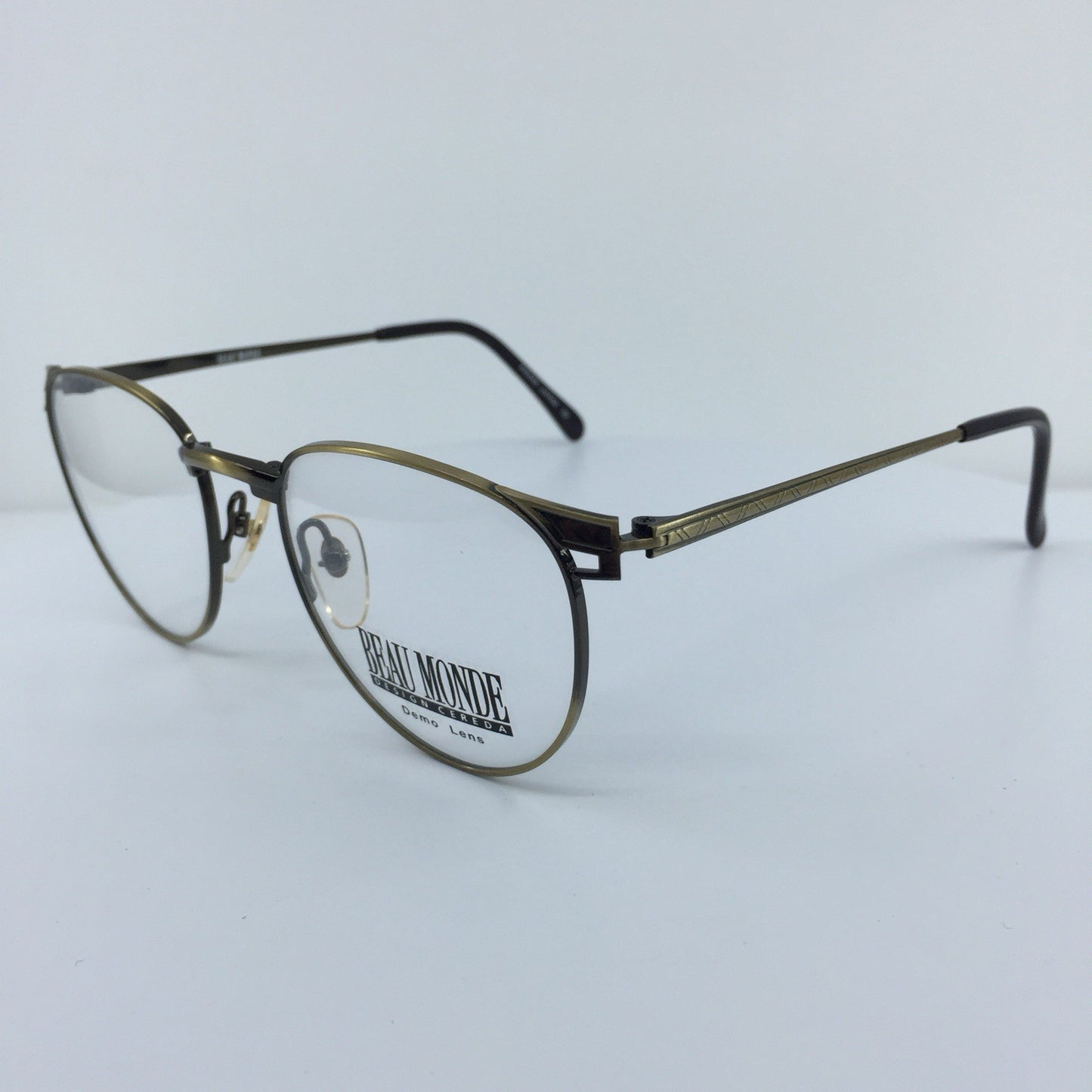 Vintage Beau Monde Collection Bentley Gold Eyeglasses - Super Vision Optical