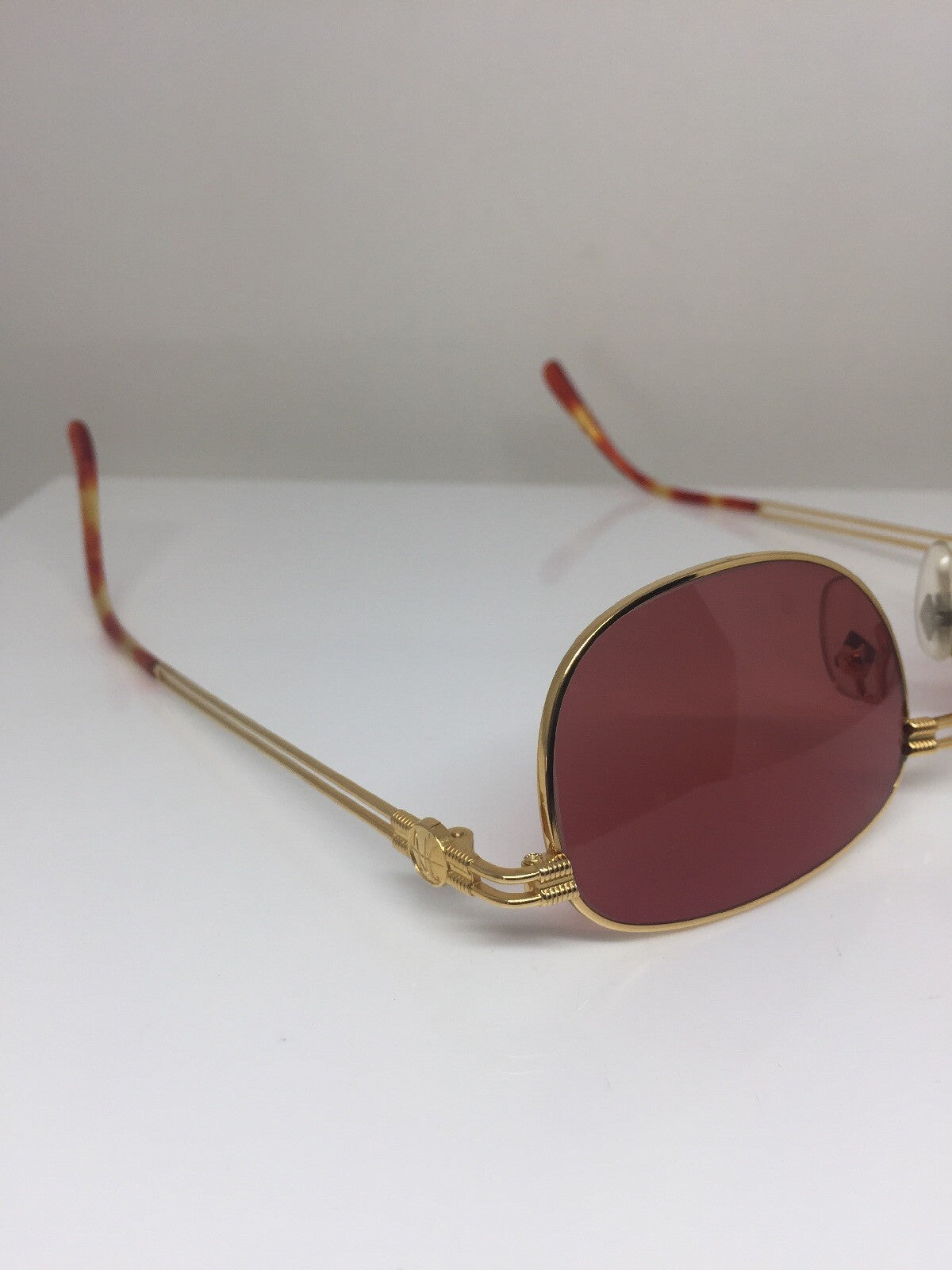 Vintage Jean Paul Gaultier JPG 57-5108 Gold Sunglasses - Super Vision Optical