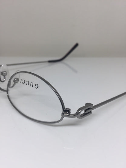 Vintage Gucci GG 2717 Silver Eyeglasses - Super Vision Optical
