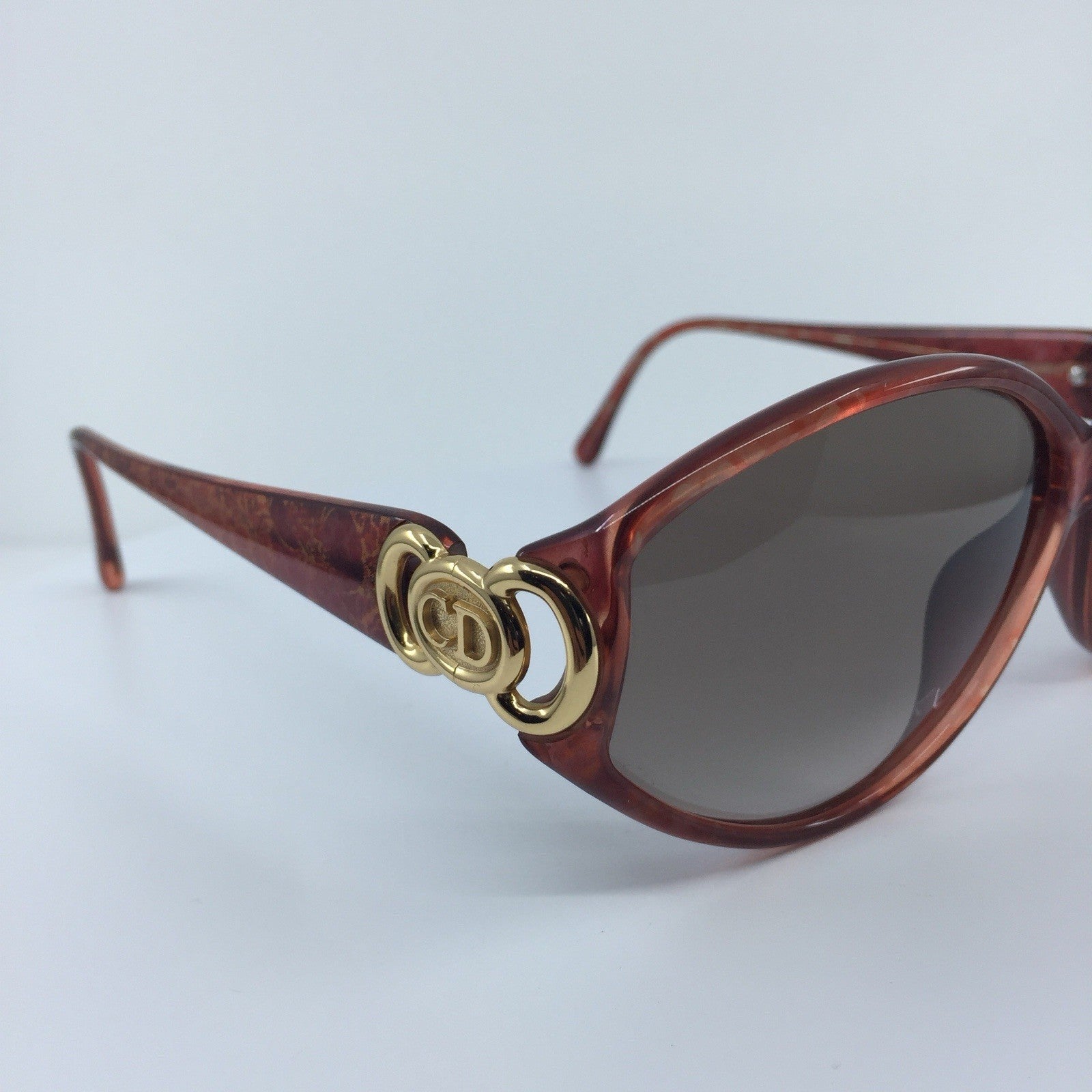Vintage Christian Dior CD 2850 Gold Sunglasses - Super Vision Optical
