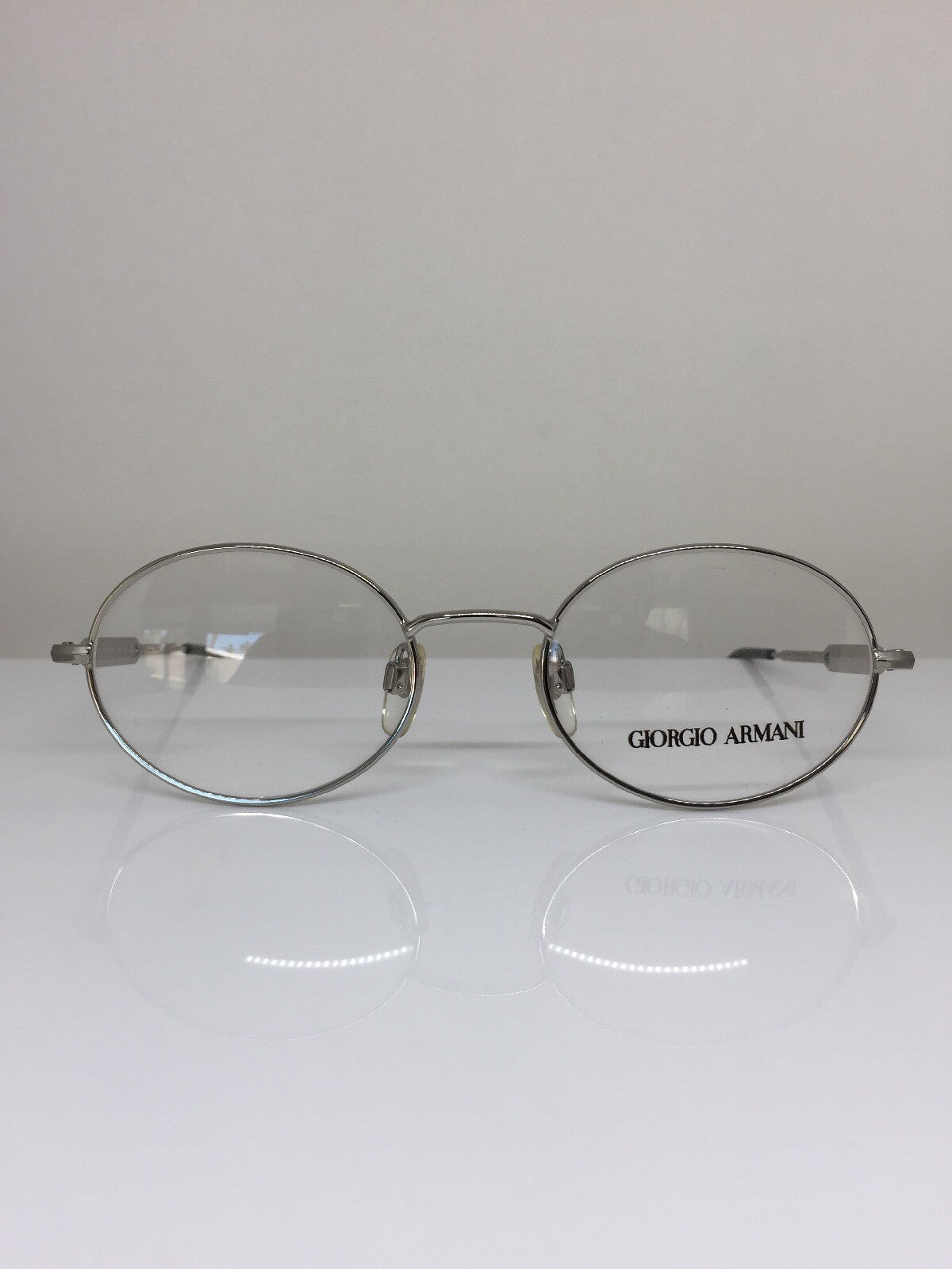 Vintage Giorgio Armani GA 241 Silver Eyeglasses - Super Vision Optical