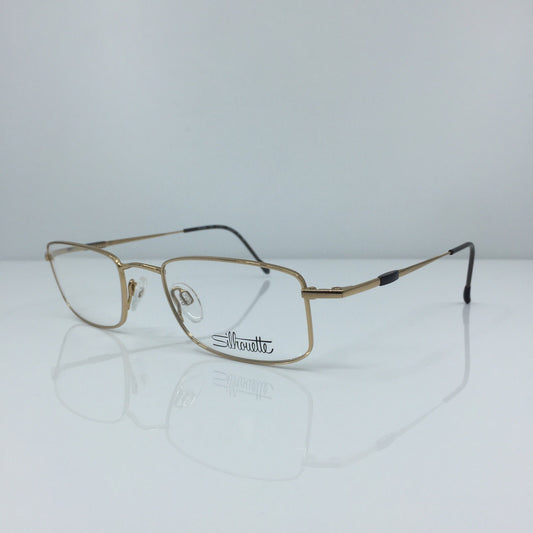 Vintage Silhouette 7465 Gold Eyeglasses - Super Vision Optical