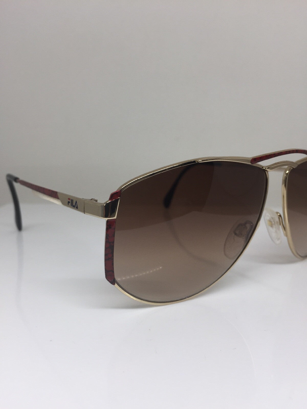 Vintage Fila Sport FILA 8805 Gold Sunglasses - Super Vision Optical