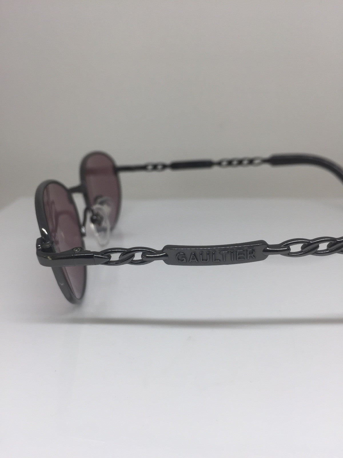 Vintage Jean Paul Gaultier JPG 56-0023 Gunmetal Sunglasses - Super Vision Optical