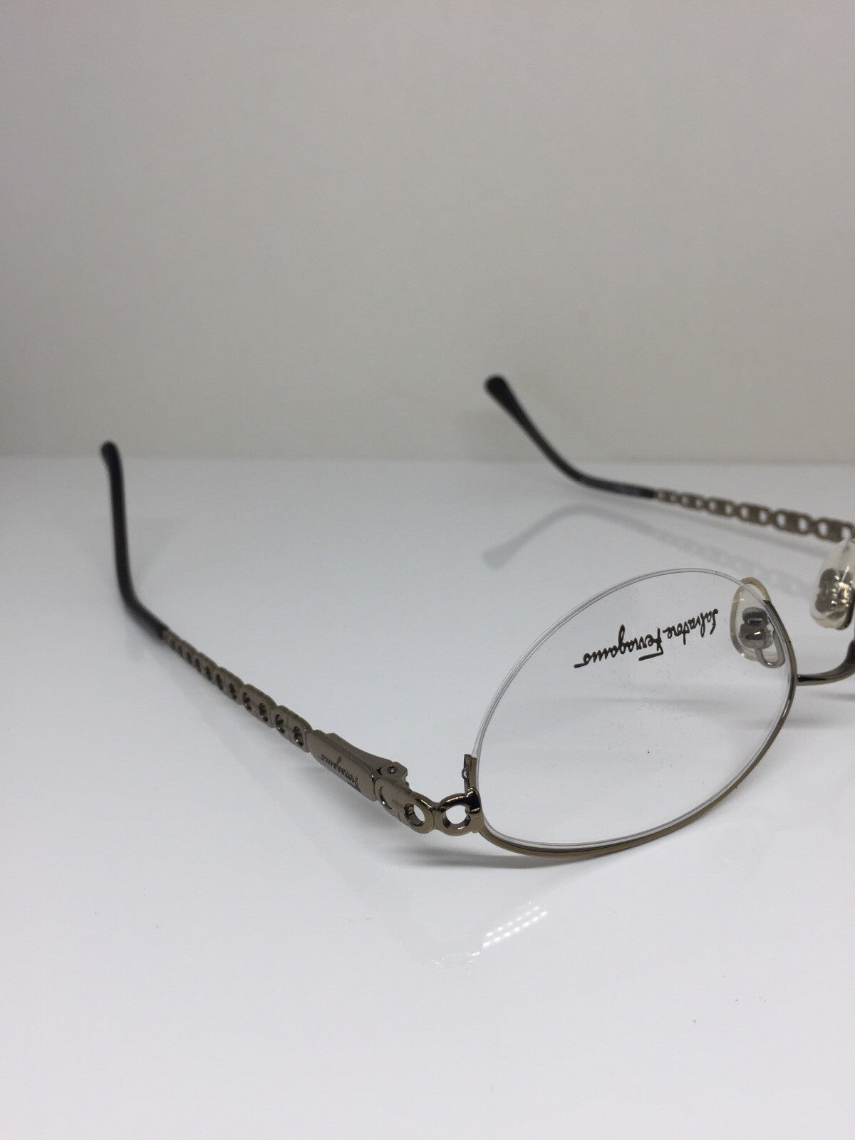 Vintage Salvatore Ferragamo SF 1534 Brown Eyeglasses - Super Vision Optical