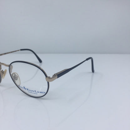 Vintage Ralph Lauren Polo Prep 80 Black Eyeglasses - Super Vision Optical