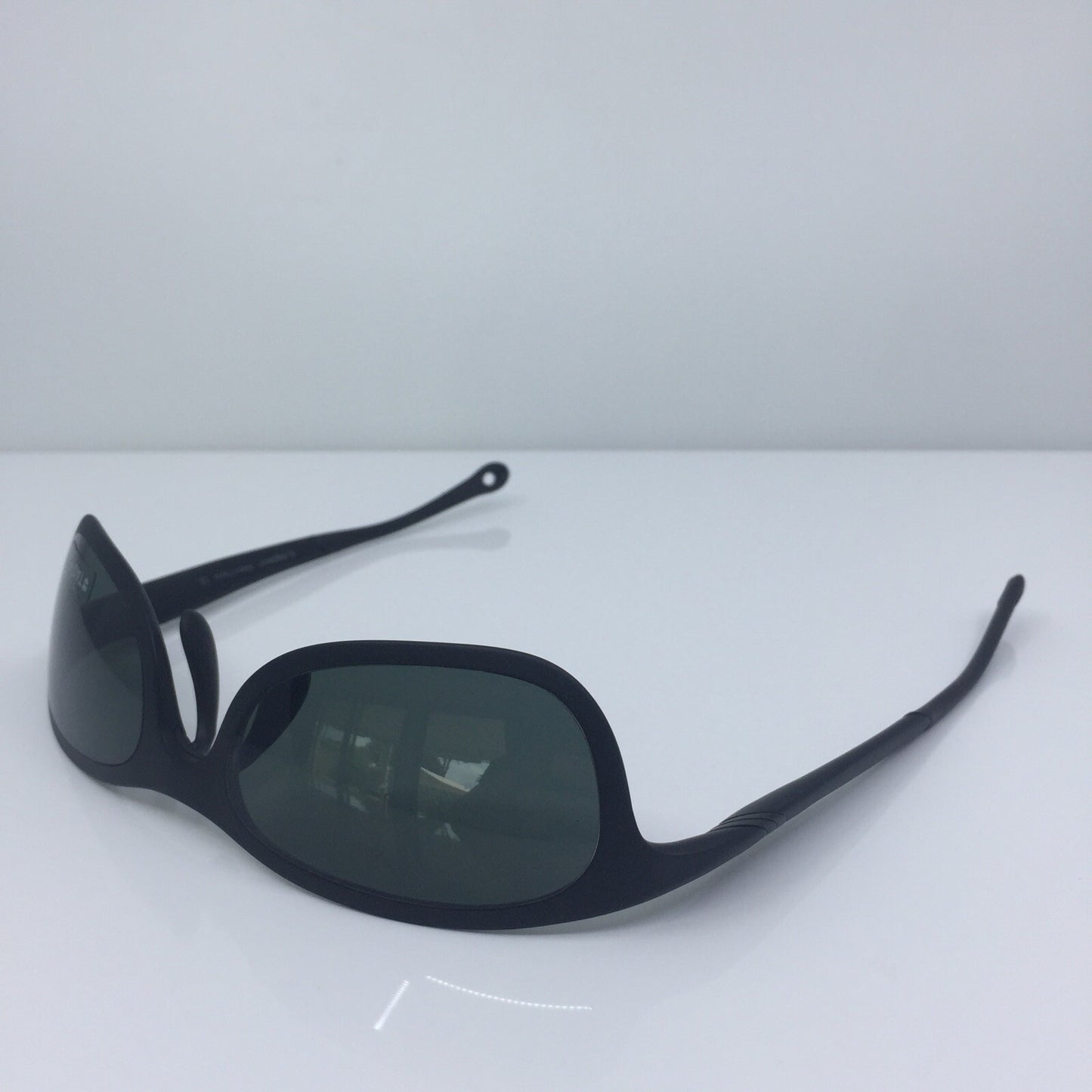 Vintage Tag Heuer TH 1001 Black Sunglasses - Super Vision Optical