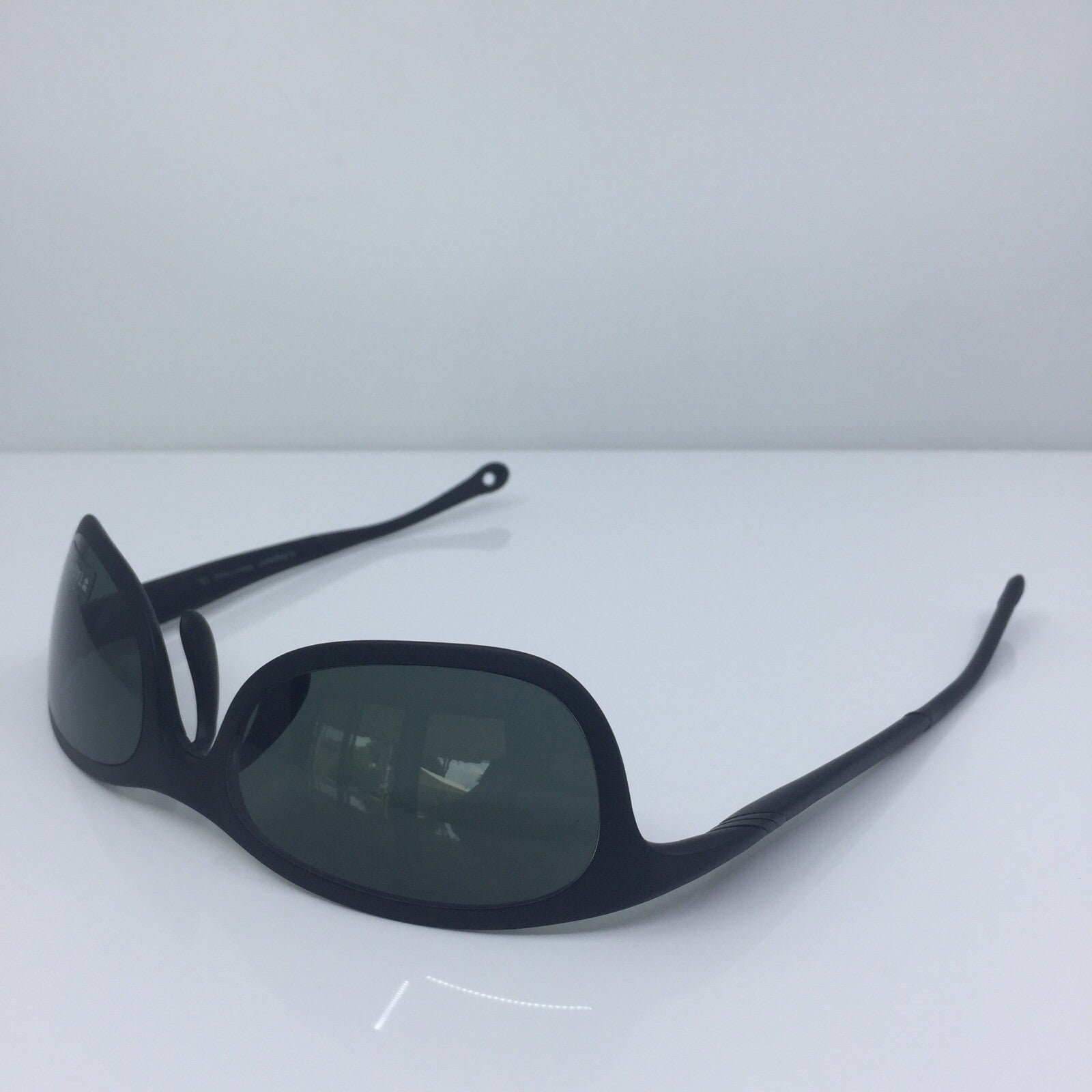 Vintage Tag Heuer TH 1001 Black Sunglasses - Super Vision Optical