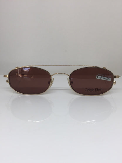 Vintage Calvin Klein CK 145 Gold Sunglasses - Super Vision Optical